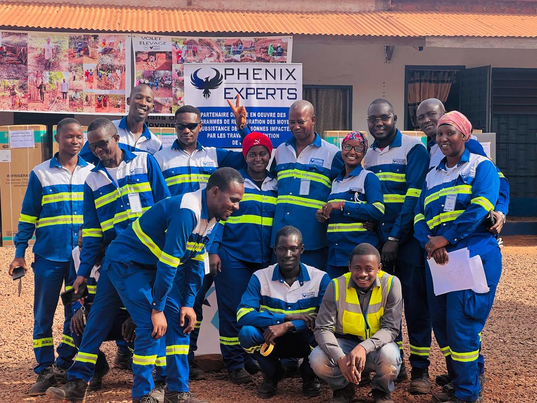 Phénix-Experts sur le terrain